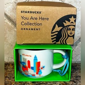 STARBUCKS “you are here” ornament Atlanta.